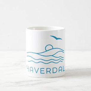 Haverdal Halland Country Schweden Beach Holiday Kaffeetasse