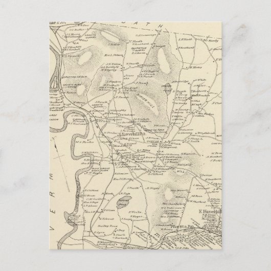 Haverhill, Grafton Co Postkarte (Vorderseite)