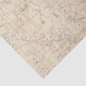 Haverhill, Massachusetts Seidenpapier (Ausschnitt)