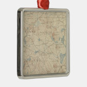 Haverhill, Massachusetts Silbernes Ornament (Rechts)