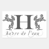 Haverleau: Rechteckkleber Rechteckiger Aufkleber (Vorderseite)