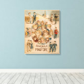 Haverly's New York Juvenile PinaVordertheater Leinwanddruck (Insitu (Holzboden))