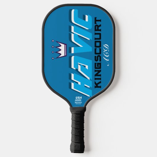 HAVIC KINGSCOURT PICKLEBALL PADDLE (Rückseite)