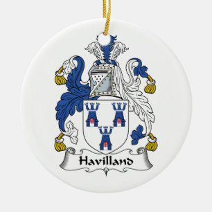 Havilland Familienwappen Keramikornament