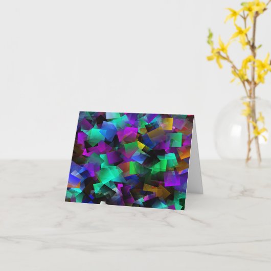 Havin' Fun.... Karte (Gelbe Blume)