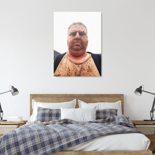 Having A Bad Day Leinwanddruck (Insitu (Schlafzimmer))