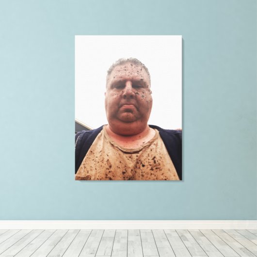 Having A Bad Day Leinwanddruck (Insitu (Holzboden))