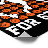 Having A Ball For 67 Days Basketball Player Studen Poster (Ecke)