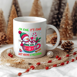 Having A Meltdown Kaffeetasse