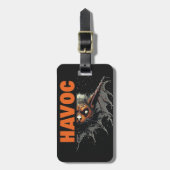 Havoc: Bat-like Creature Design Gepäckanhänger (Vorderseite vertikal)
