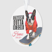 Havoc Holiday Foto Typografie Ornament (Vorderseite)