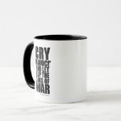 'Havoc' rufen (Kriegsgebrüll) - Shakespeare-Zitat Tasse (Vorderseite Links)