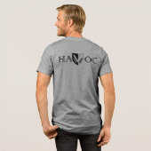 HAVOC Skully Venedig Tri-Blend Shirt (Rückseite voll)