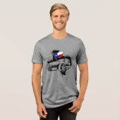 HAVOC Skully Venedig Tri-Blend Shirt (Vorderseite voll)
