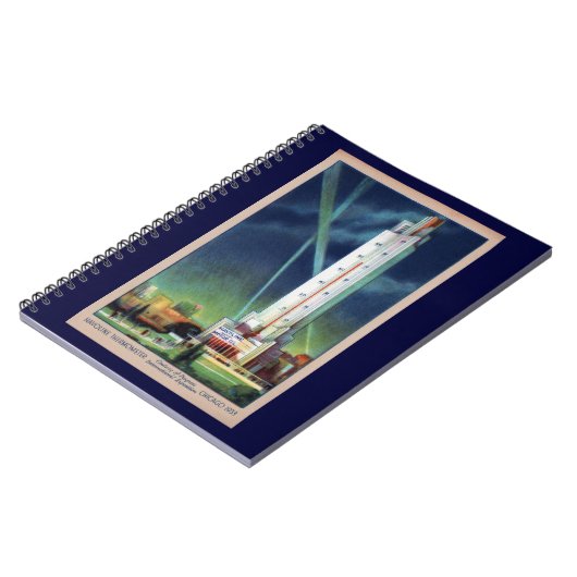 Havoline Thermometer Notebook Notizblock (Linke Seite)