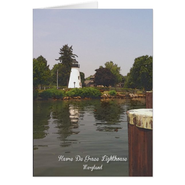 Havre De Grace Lighthouse Card (Vorne)