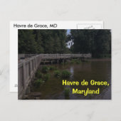 Havre de Grace Postcard Postkarte (Vorne/Hinten)