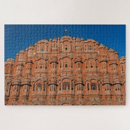 Hawa Mahal, Jaipur, Indien Puzzle (Horizontal)