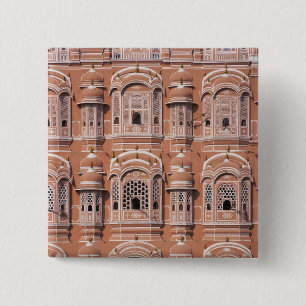 Hawa Mahal (Palast der Winde), Jaipur Button