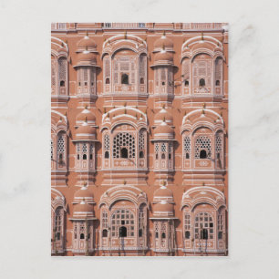 Hawa Mahal (Palast der Winde), Jaipur Postkarte