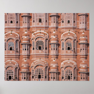 Hawa Mahal (Windpalast), Jaipur 2 Poster