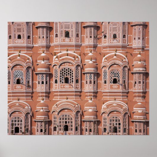 Hawa Mahal (Windpalast), Jaipur 2 Poster (Vorne)