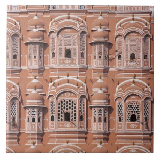 Hawa Mahal (Windpalast), Jaipur Fliese (Vorderseite)
