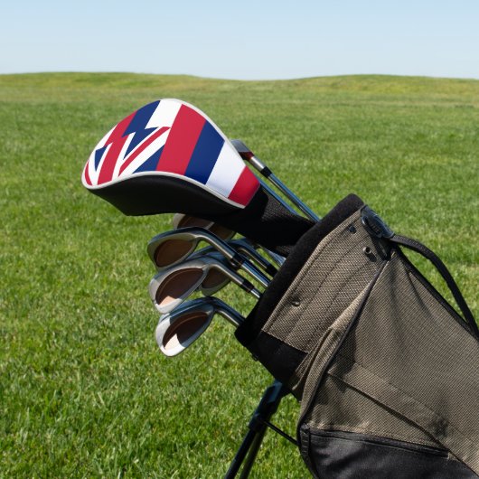 Hawai’i Flag Golf Headcover (In SItu)