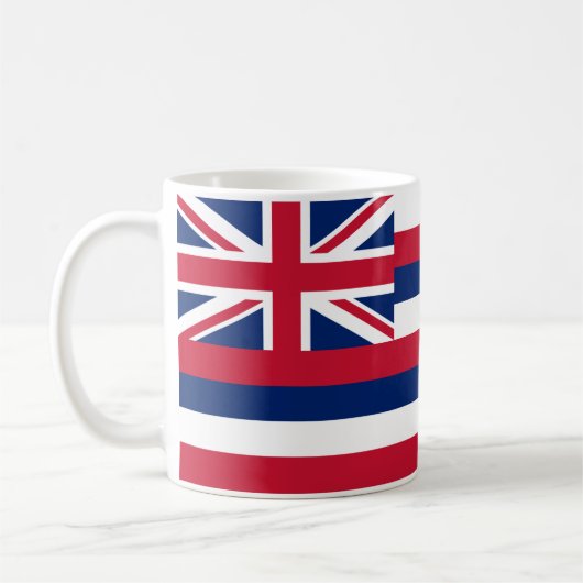 Hawai’i Flag Kaffeetasse (Links)