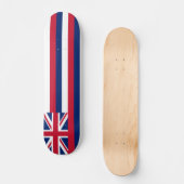 Hawai’i Flag Skateboard (Vorderseite)