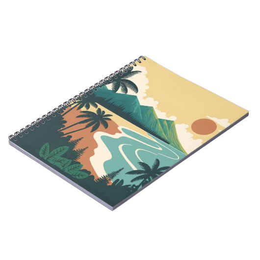 Hawai Seacape Notizblock (Linke Seite)