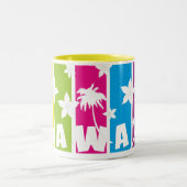hawai zweifarbige tasse (Mittel)