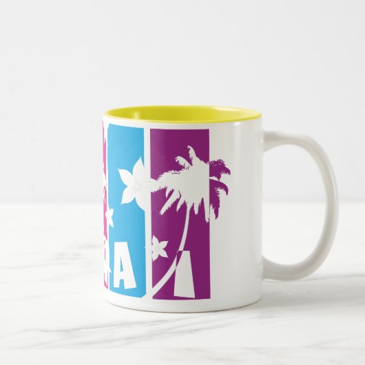 hawai zweifarbige tasse (Rechts)