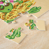Hawaian hula frogs childrens puzzle (Seite)