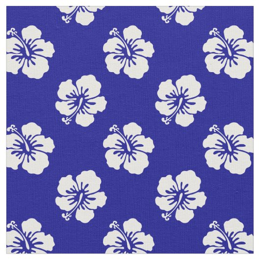 Hawaïen-Hibiscus-Motiv Stoff (Nahaufnahme)