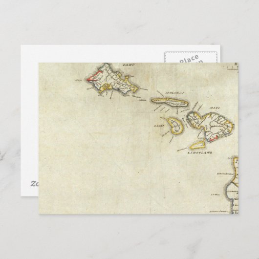 Hawaii 3 postkarte (Vorne/Hinten)