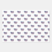 Hawaii, 50 Staaten, Liberty Bell Geschenkpapier Set (Vorderseite)