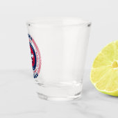 Hawaii 50th Star Patriotic Shot Glas (Rechts)