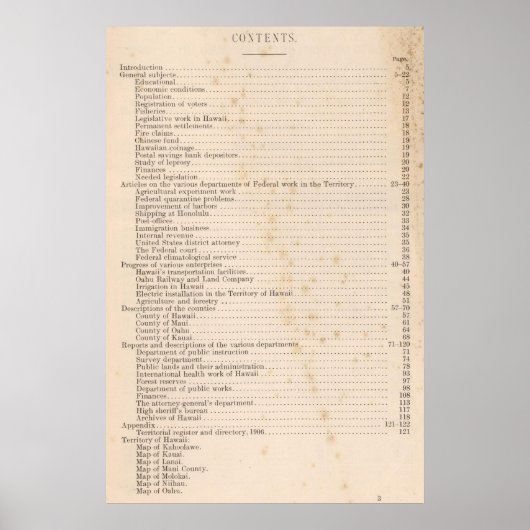 Hawaii 5 poster (Vorne)