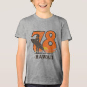 Hawaii 78 T-Shirt Tri-Blend Shirt (Vorderseite)
