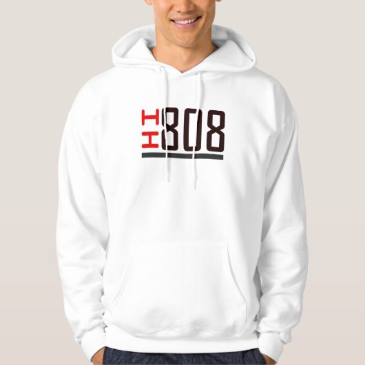 Hawaii 808 hoodie (Vorderseite)