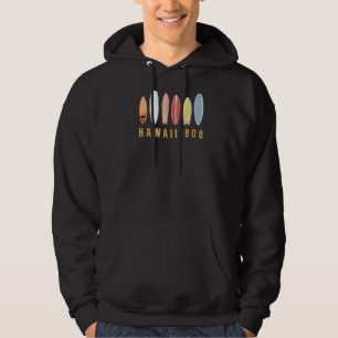 Hawaii 808 Oahu Waikiki Maui Kona Kauai Hawaiian A Hoodie