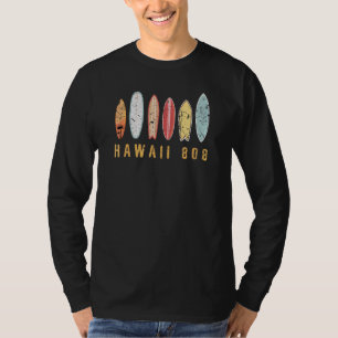 Hawaii 808 Oahu Waikiki Maui Kona Kauai Hawaiian A T-Shirt