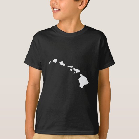 Hawaii-Acht-Inseln T-Shirt (Vorderseite)