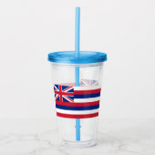 Hawaii Acryltrinkbecher (Vorderseite)