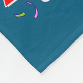 Hawaii Aloha 10. Geburtstag Hawaiianischer Junge M Fleecedecke (Ecke)