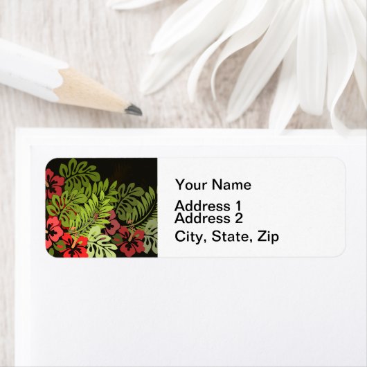 Hawaii Aloha Blume Art Print (Insitu)