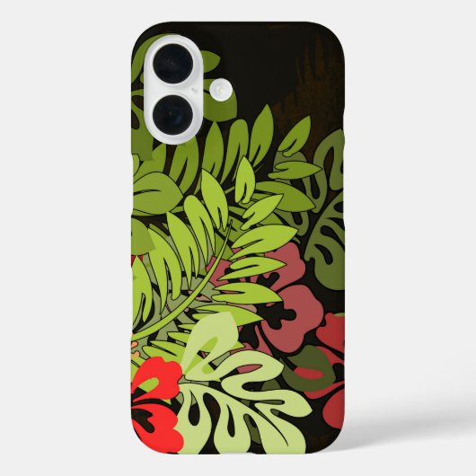 Hawaii Aloha Blume Art Print Case-Mate iPhone Hülle (Rückseite)