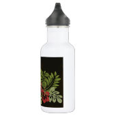 Hawaii Aloha Blume Art Print Edelstahlflasche (Rechts)