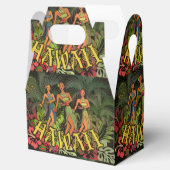 Hawaii Aloha Blume Art Print Geschenkschachtel (Geöffnet)